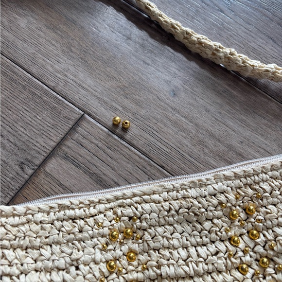 Fashion Nova Cream Paraiso Shoulder Bag - Natural/Combo - Picture 3 of 5